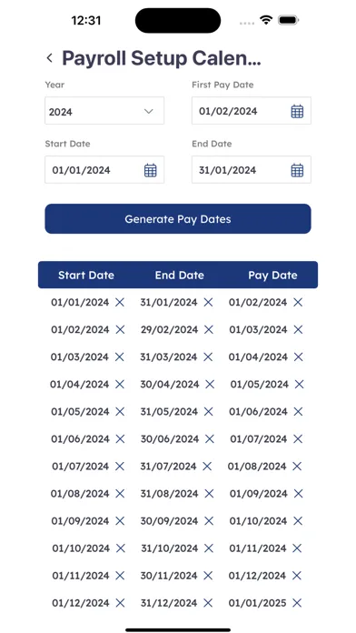 PayDay Global Payroll Software Screenshots