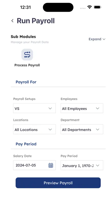 PayDay Global Payroll Software Screenshots