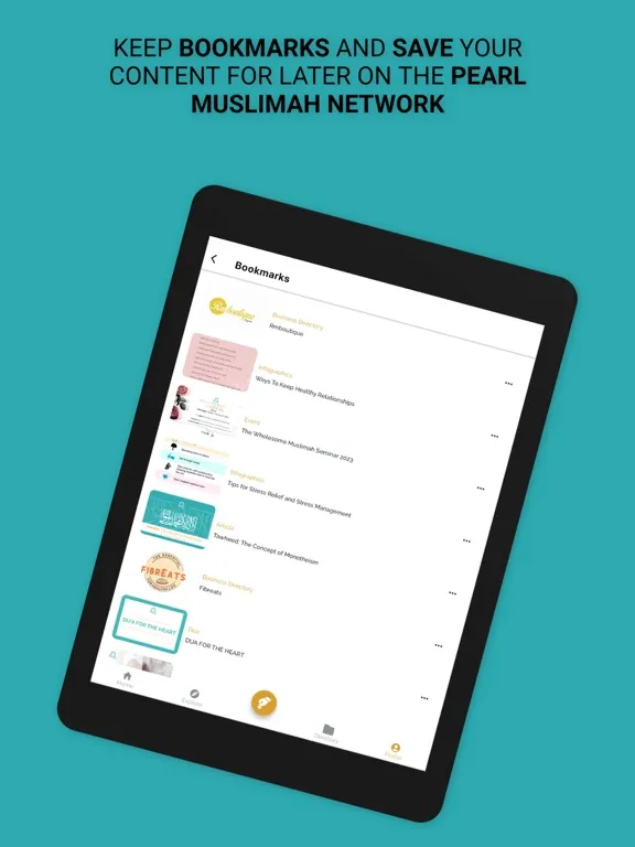 The Pearl Muslimah Network iPad  스크린샷
