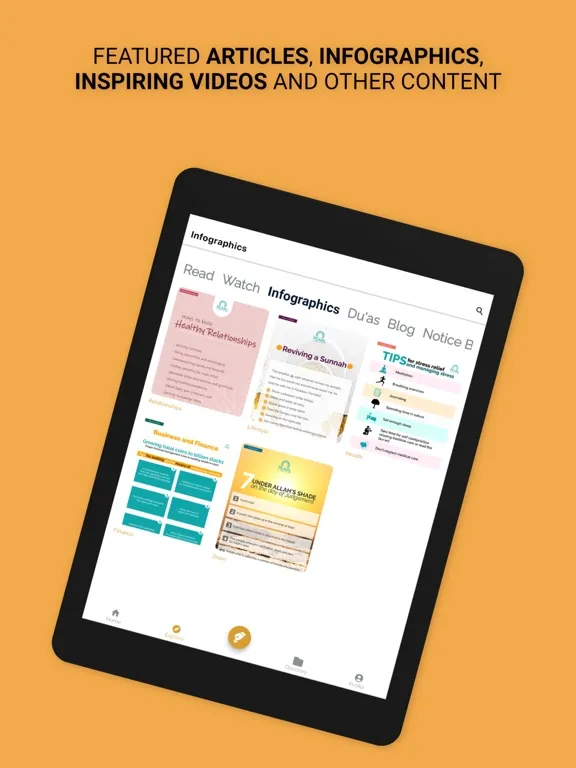 The Pearl Muslimah Network iPad  스크린샷