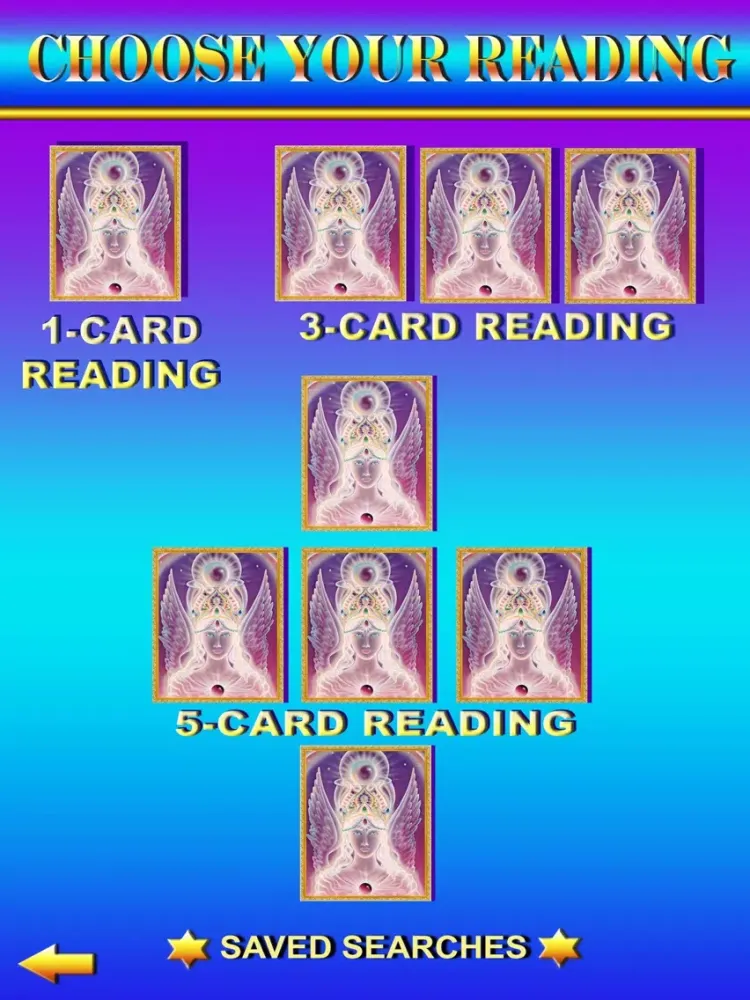 Capturas de tela do PEARLS OF WISDOM ANGEL CARDS ~ AEOLIAH iPad 
