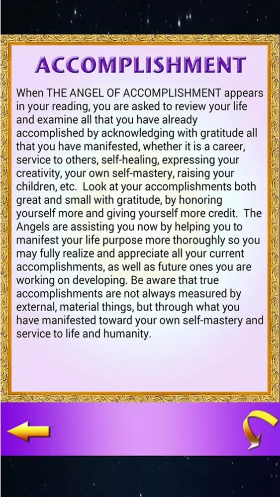 Capturas de tela do PEARLS OF WISDOM ANGEL CARDS ~ AEOLIAH