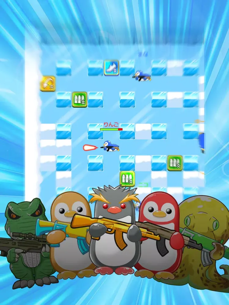 ภาพหน้าจอของ Penguin Wars -Online Battle- iPad 