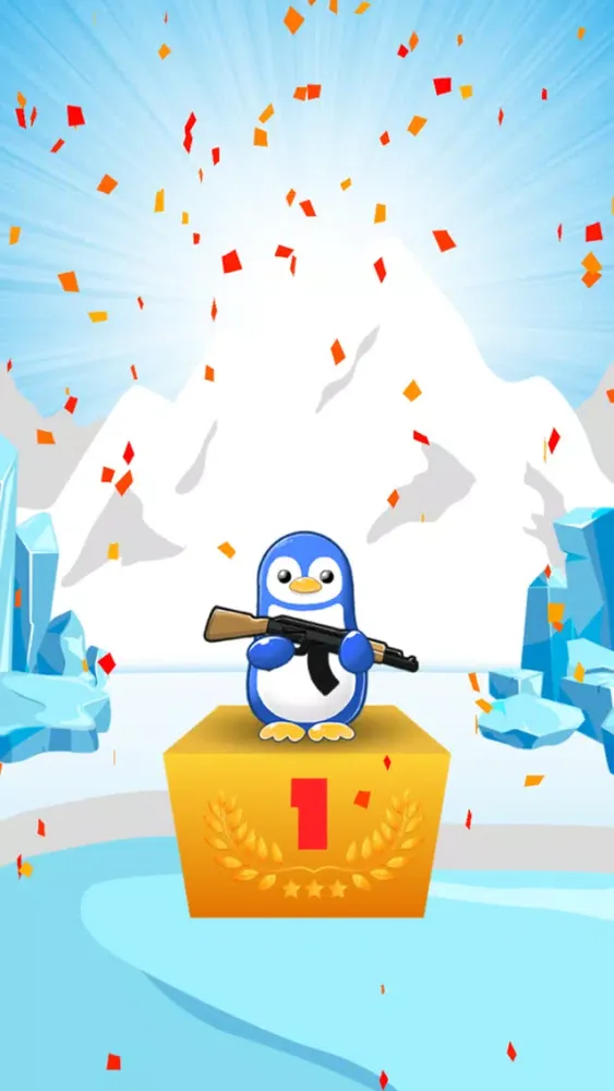 ภาพหน้าจอของ Penguin Wars -Online Battle-