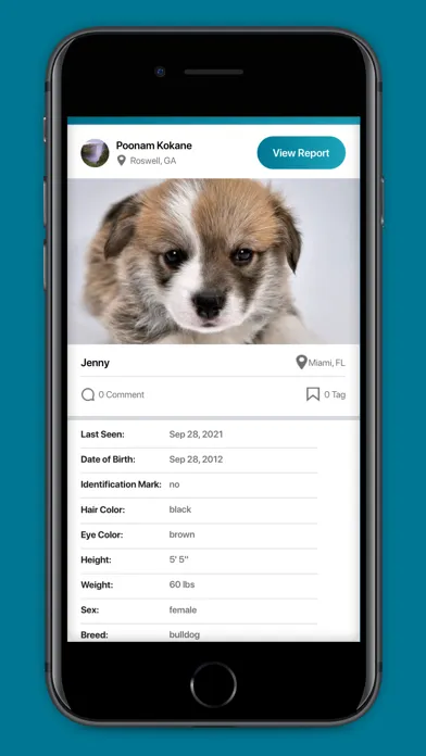 Captures d'écran de Petfind Mobile