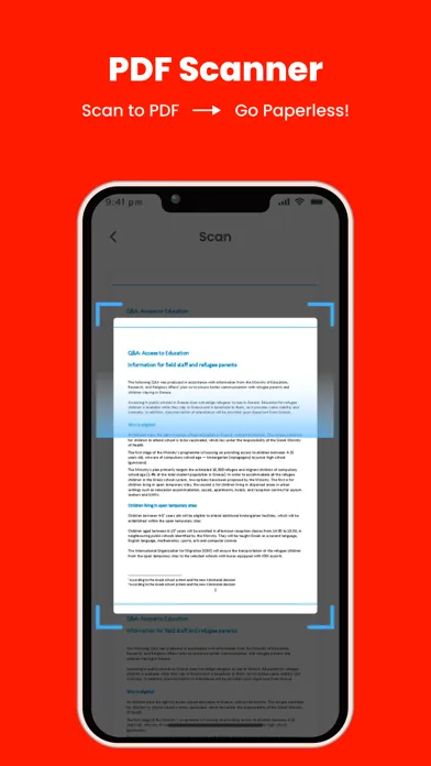Capturas de tela do PDF Scan: Convert Photo to PDF