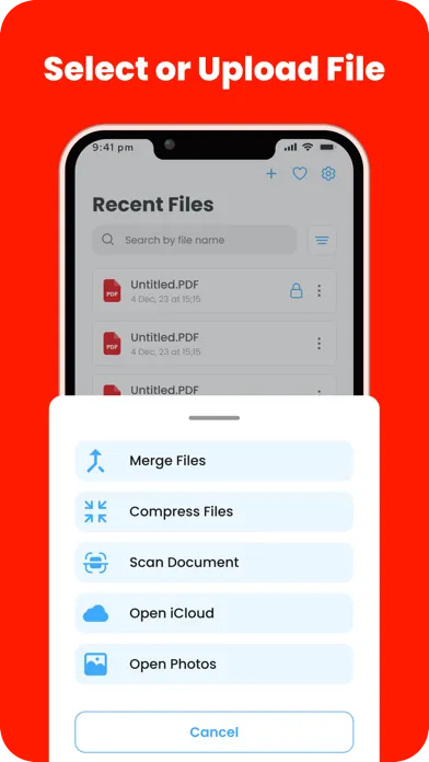 Capturas de tela do PDF Scan: Convert Photo to PDF