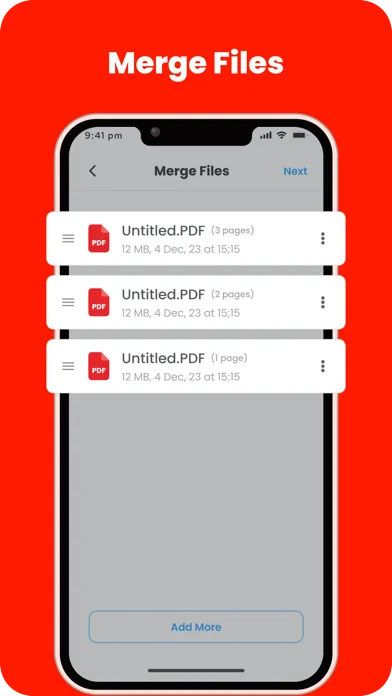 Capturas de tela do PDF Scan: Convert Photo to PDF