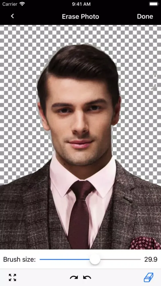 Zrzuty ekranu Man Photo Suit Editor