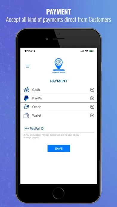 Captures d'écran de PickMeApp™ Services