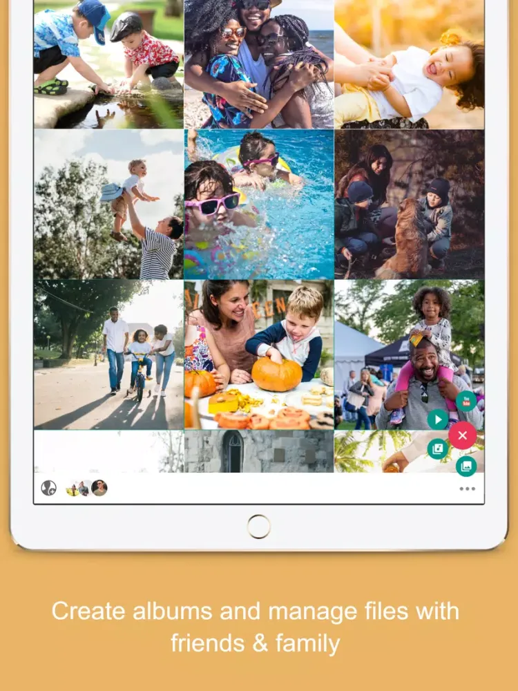 Picksha - Online Shared Albums iPad  स्क्रीनशॉट