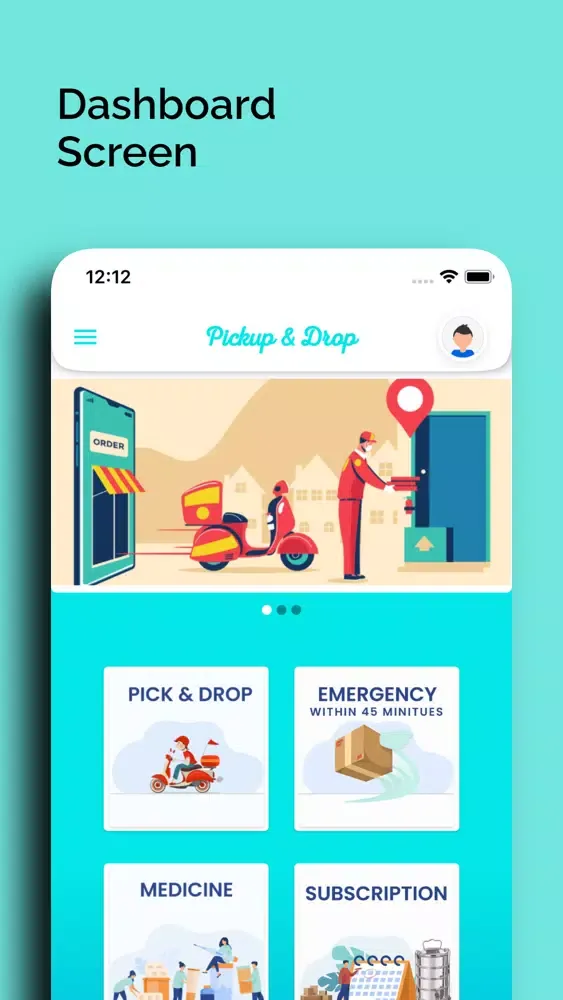 PickUp & Drop - Fast Delivery スクリーンショット