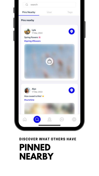 Tangkapan layar Pinity - Digital Time Capsule