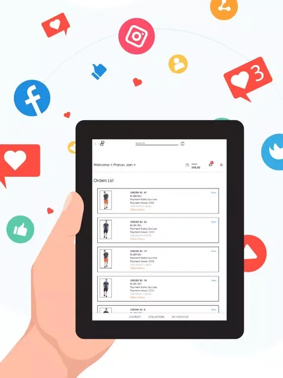 NOM Piranha iPad  স্ক্রিনশট