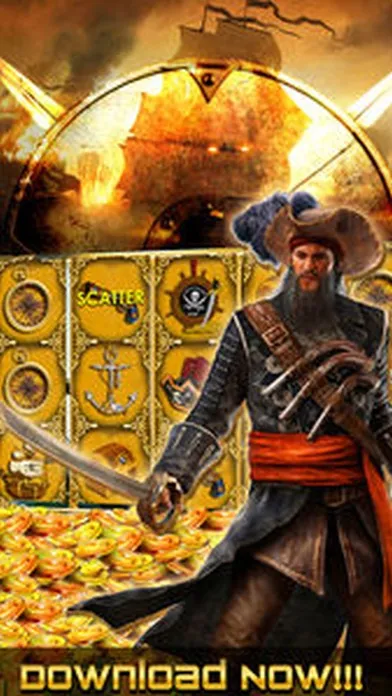 Captures d'écran de Deluxe Pirate Slots: Win big at Caribbean