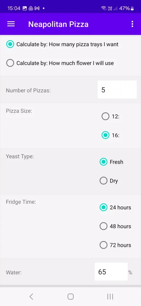 صور Pizza Calculator