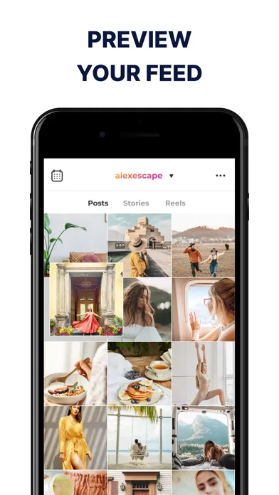 Ảnh chụp màn hình của Feed Preview by Planify AI