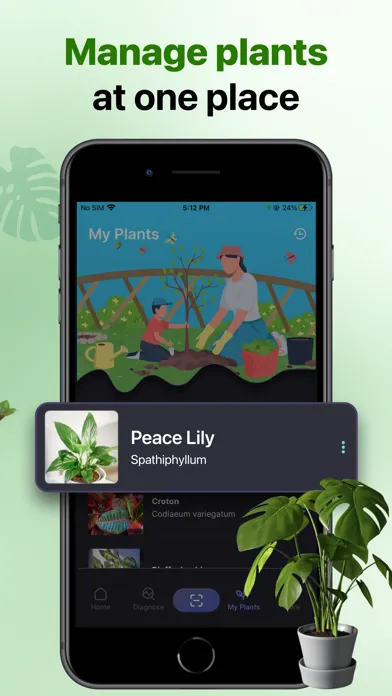 Tangkapan layar Plant Identifier AI - Plant ID