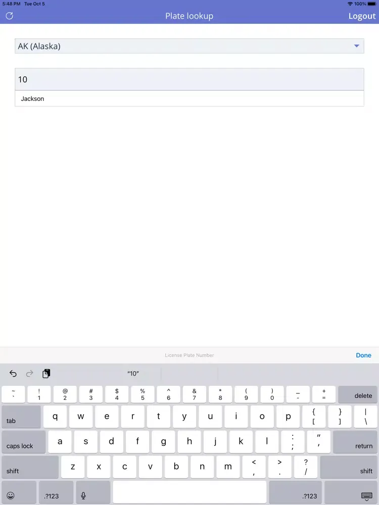 Plate - Lookup iPad 應用截圖