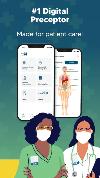 Zrzuty ekranu plusRN - Digital Preceptor