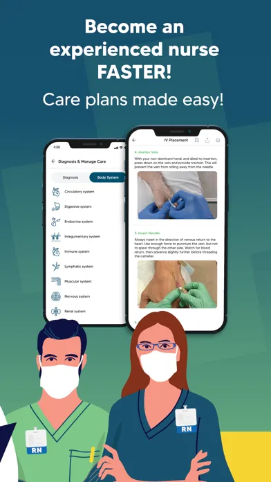 Zrzuty ekranu plusRN - Digital Preceptor