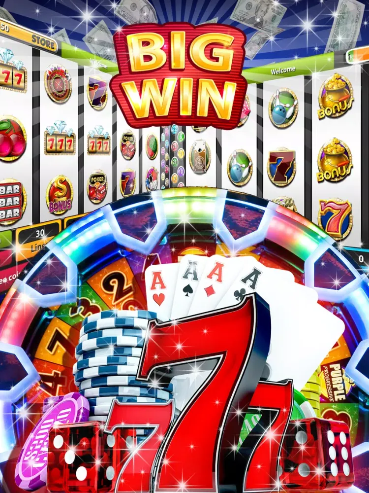 Captures d'écran de Pokies Kings Craze Slots Machines – Casino Play Stampede 7's Jackpot of Slot Tournament iPad 