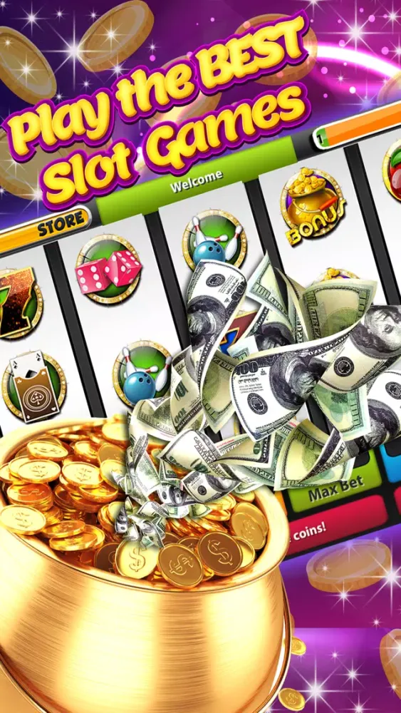 Captures d'écran de Pokies Kings Craze Slots Machines – Casino Play Stampede 7's Jackpot of Slot Tournament