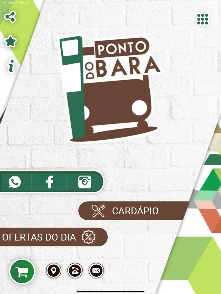Ponto do Bara. iPad 应用截图