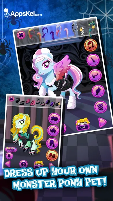 Capturas de pantalla de My Monster Pony Girls Game 2