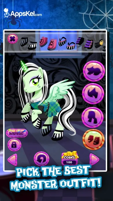 Capturas de pantalla de My Monster Pony Girls Game 2