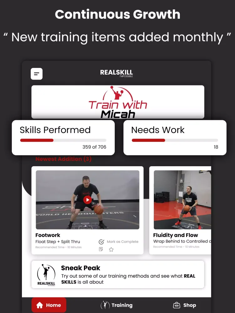 Ảnh chụp màn hình của RealSkill