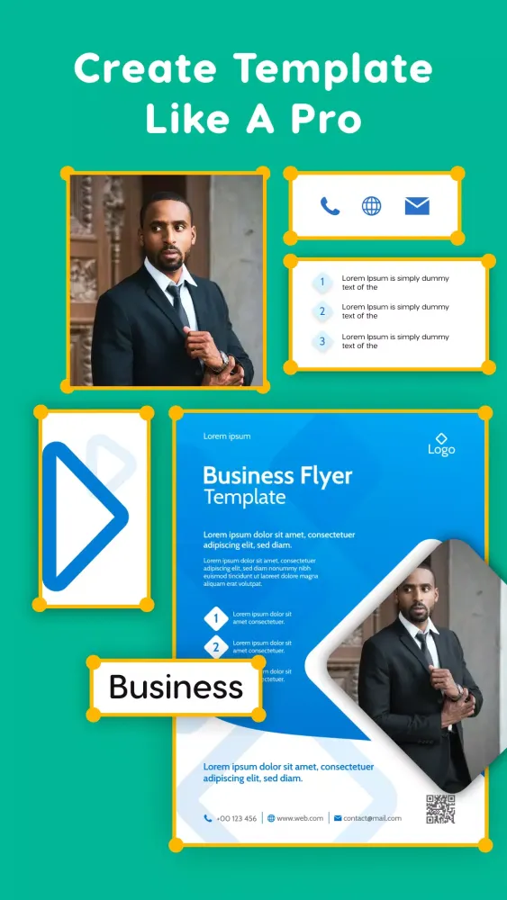 Zrzuty ekranu Poster Maker, Flyer Maker