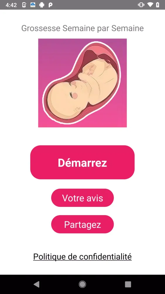 Pregnancy Tracker Week By Week Screenshots