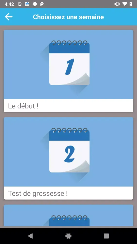 Pregnancy Tracker Week By Week Screenshots