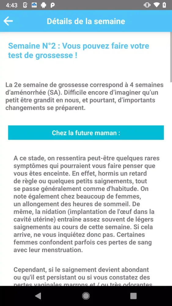 Pregnancy Tracker Week By Week Screenshots