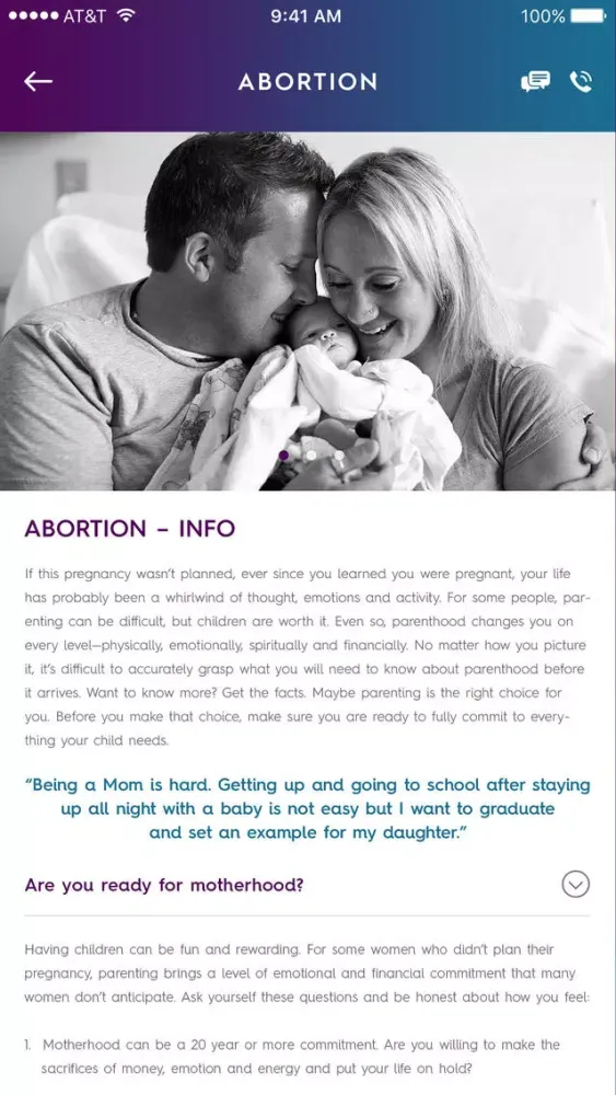 Capturas de pantalla de My Pregnancy My Future