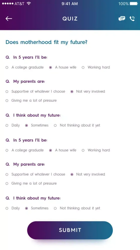 Capturas de pantalla de My Pregnancy My Future
