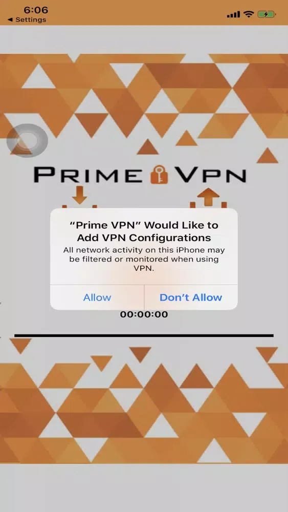 ภาพหน้าจอของ Prime VPN