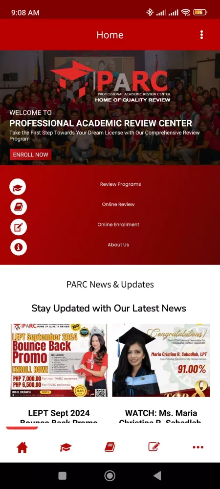 PARC ONLINE REVIEW Screenshots