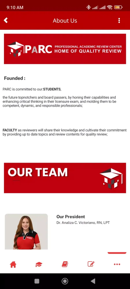 PARC ONLINE REVIEW Screenshots