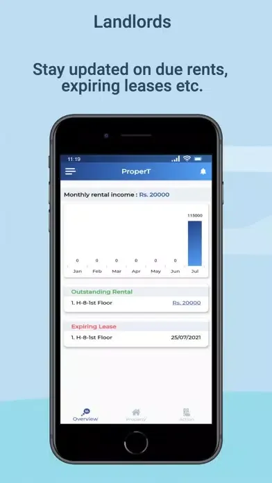 ภาพหน้าจอของ ProperT : Manage rent & tenant