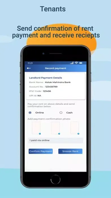 ภาพหน้าจอของ ProperT : Manage rent & tenant