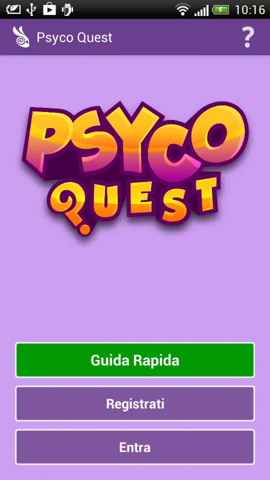 Capturas de tela do Psyco Quest