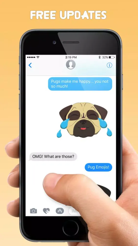 Pug Emojis + স্ক্রিনশট
