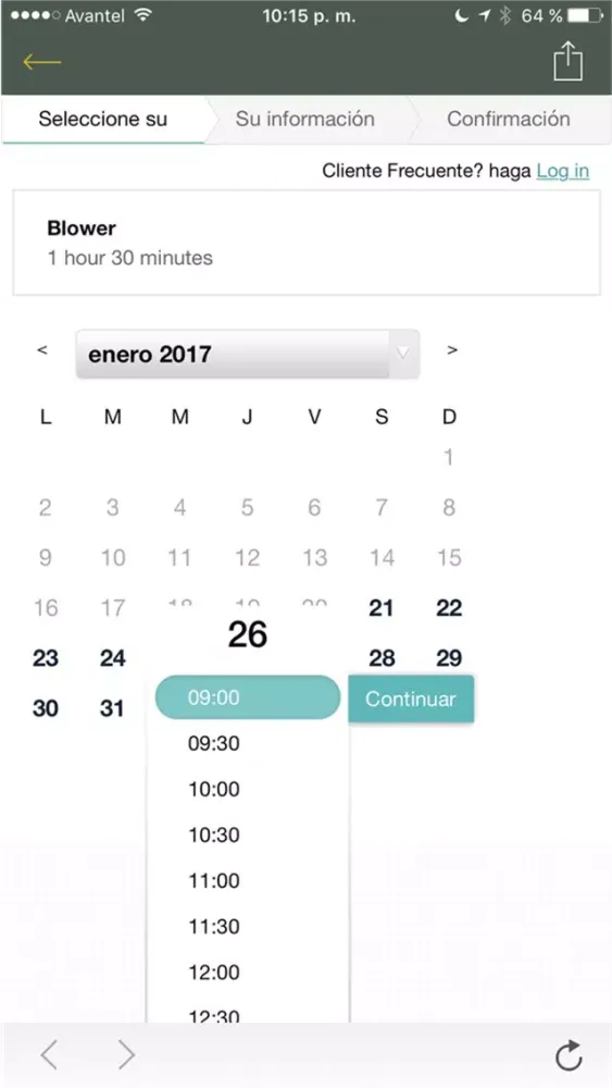 Screenshot di SPAPP Colombia