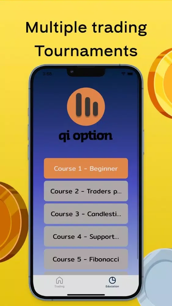 Скриншоты QI Option Trade