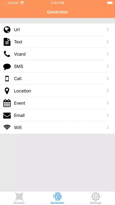 Captures d'écran de QRCode Scanner and Maker