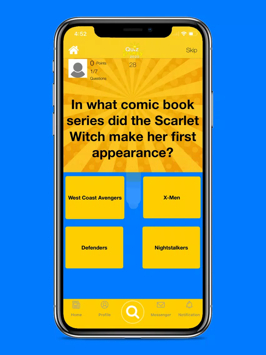 Quiz Frenzy 2020 iPad 应用截图