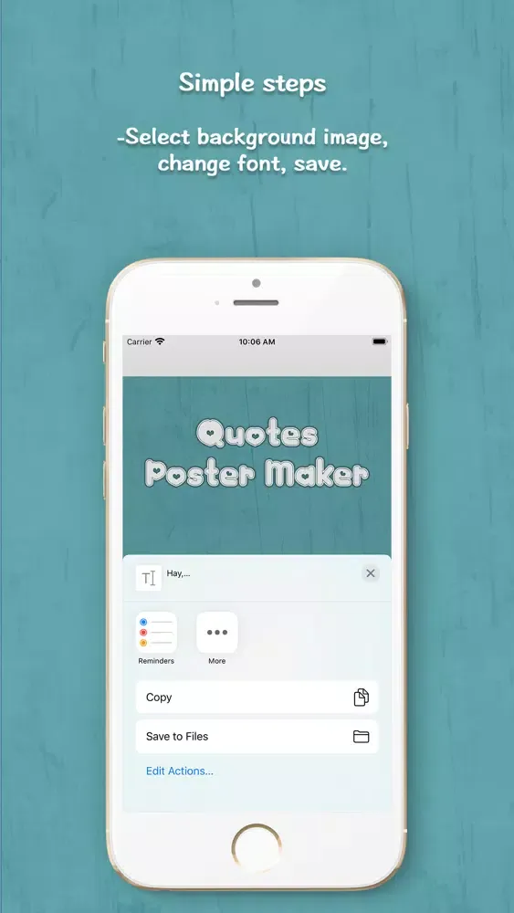 Скриншоты Quote Poster Maker