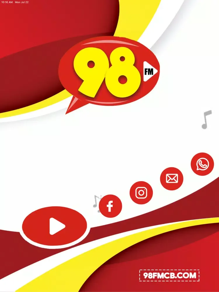 Captures d'écran de 98 FM Campo Belo iPad 